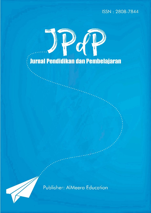					View Vol. 6 No. 1 (2026): Jurnal Pendidikan dan Pembelajaran: Januari - Juni 2026
				